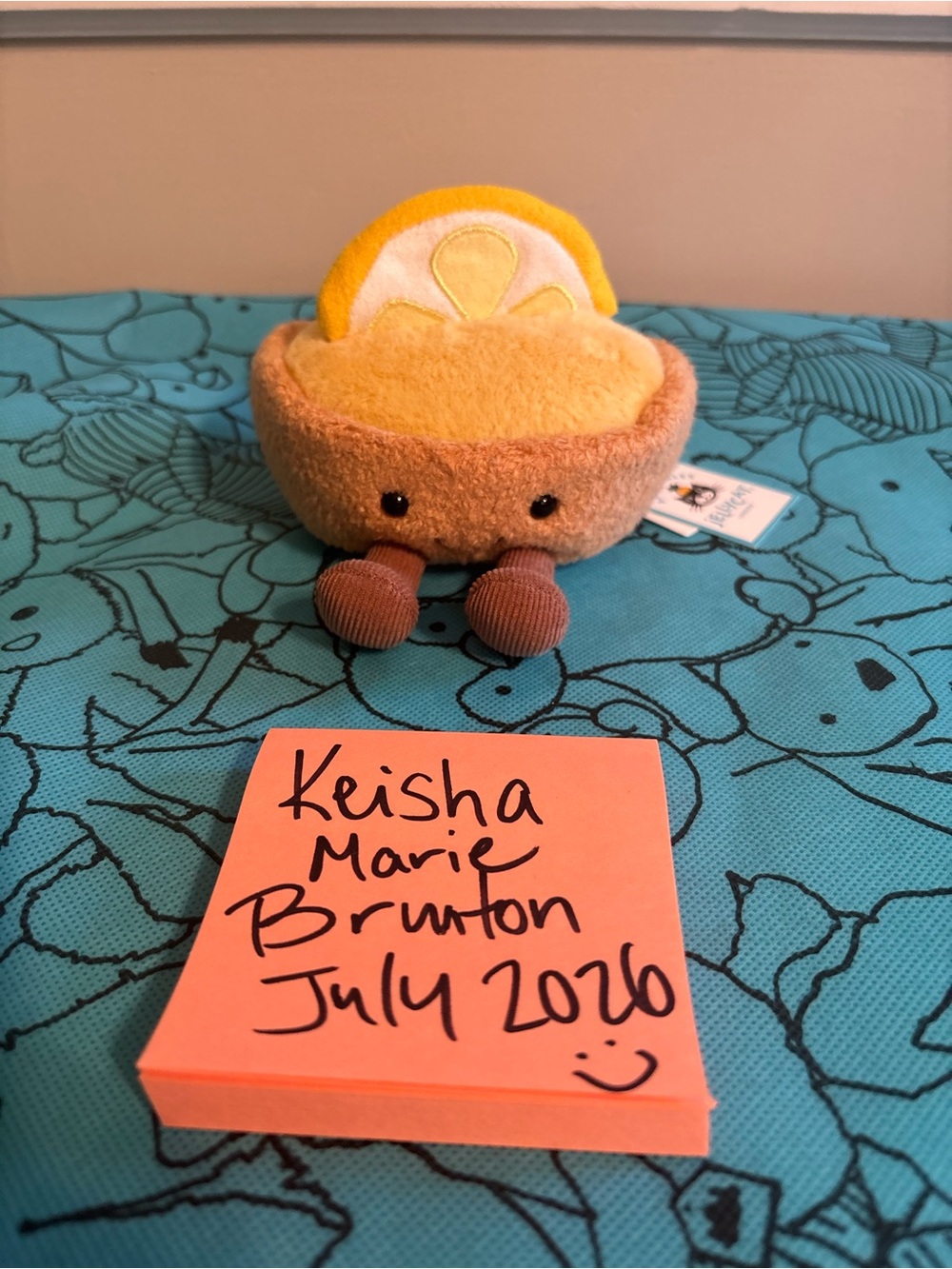 Jellycat Collette tarte au citron